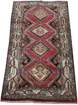 Appraisal: A Lilihan Area Rug Four diamond medallions woven into the