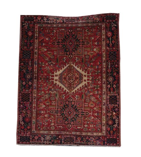 Appraisal: Persian Heriz carpet circa ' x '