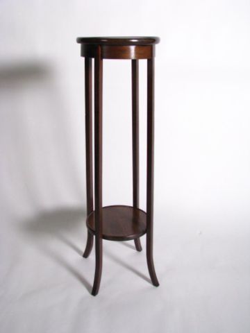 Appraisal: Period Style Mahogany Fern Stand inches tall upper and lower