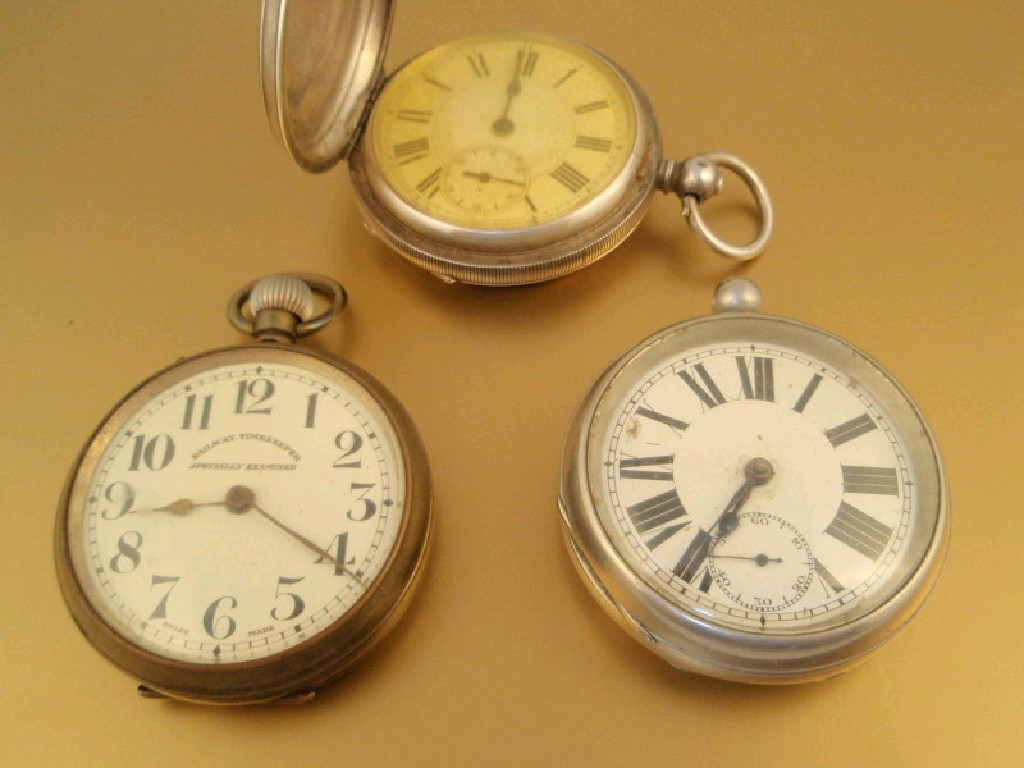 Appraisal: Three pocket watches