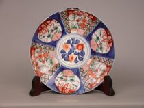 Appraisal: A Large Meiji Period Imari Charger circa - Six panel