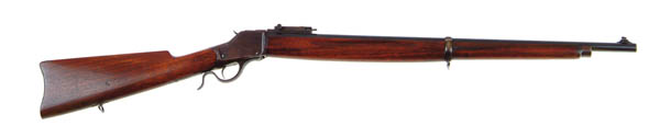 Appraisal: WINCHESTER HIGH WALL WINDER MUSKET Cal Short SN Standard high