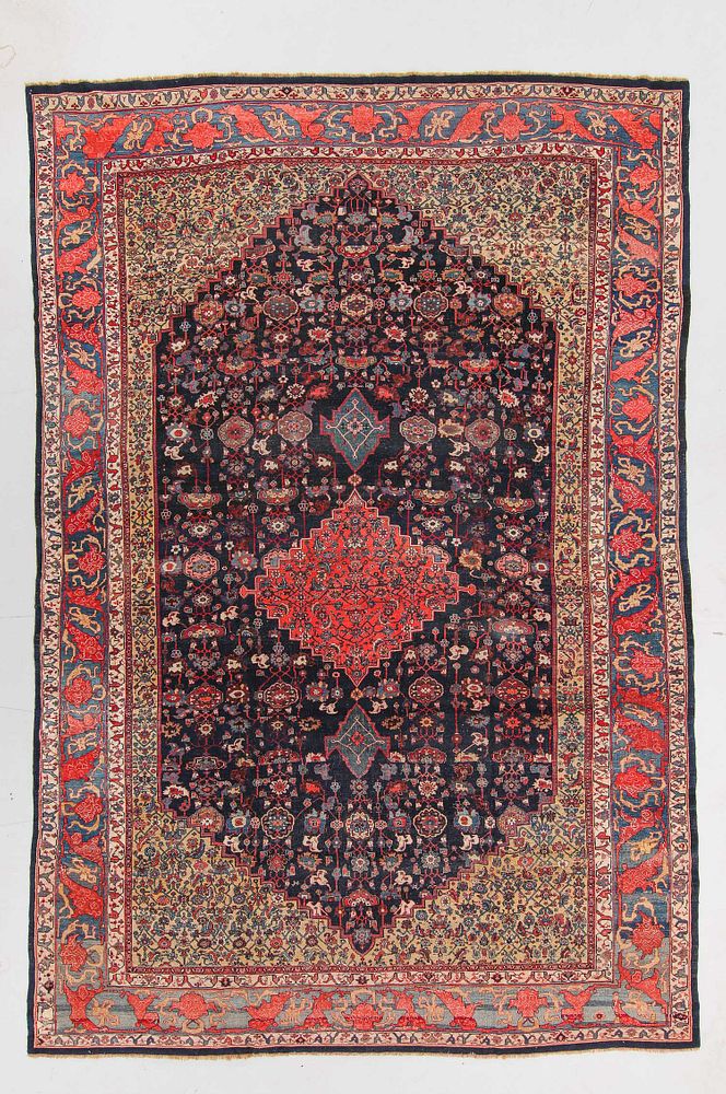 Appraisal: Antique Bidjar Rug Persia ' '' x ' '' Antique