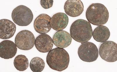 Appraisal: Sundry Roman and later coins