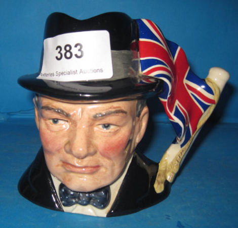 Appraisal: Royal Doulton small character Jug Sir Winston Churchill D limited