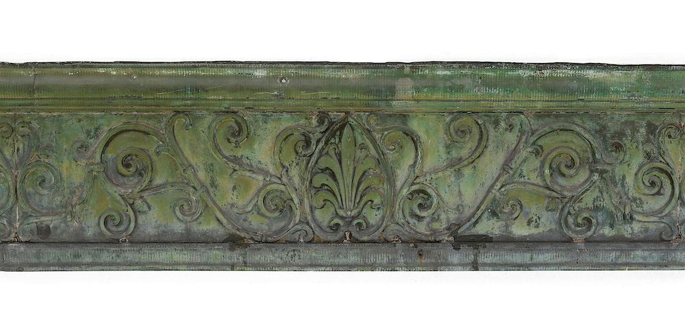 Appraisal: A TH CENT AMERICAN MOLDED COPPER FRIEZE ' LONG An