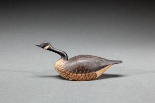 Appraisal: Miniature Swimming Canada Goose Joseph W Lincoln - Accord MA