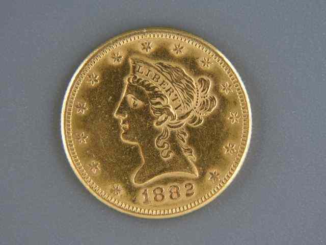 Appraisal: U S Liberty Head Gold Coin choice A U