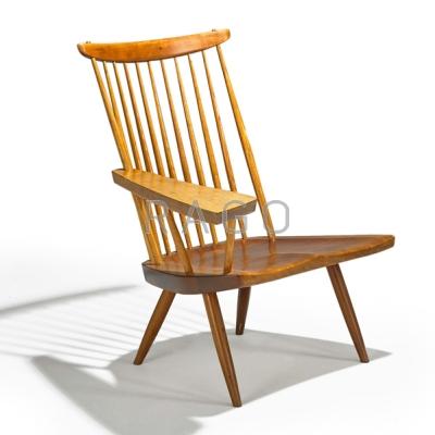 Appraisal: GEORGE NAKASHIMA NAKASHIMA STUDIOS Lounge Chair One Arm New Hope