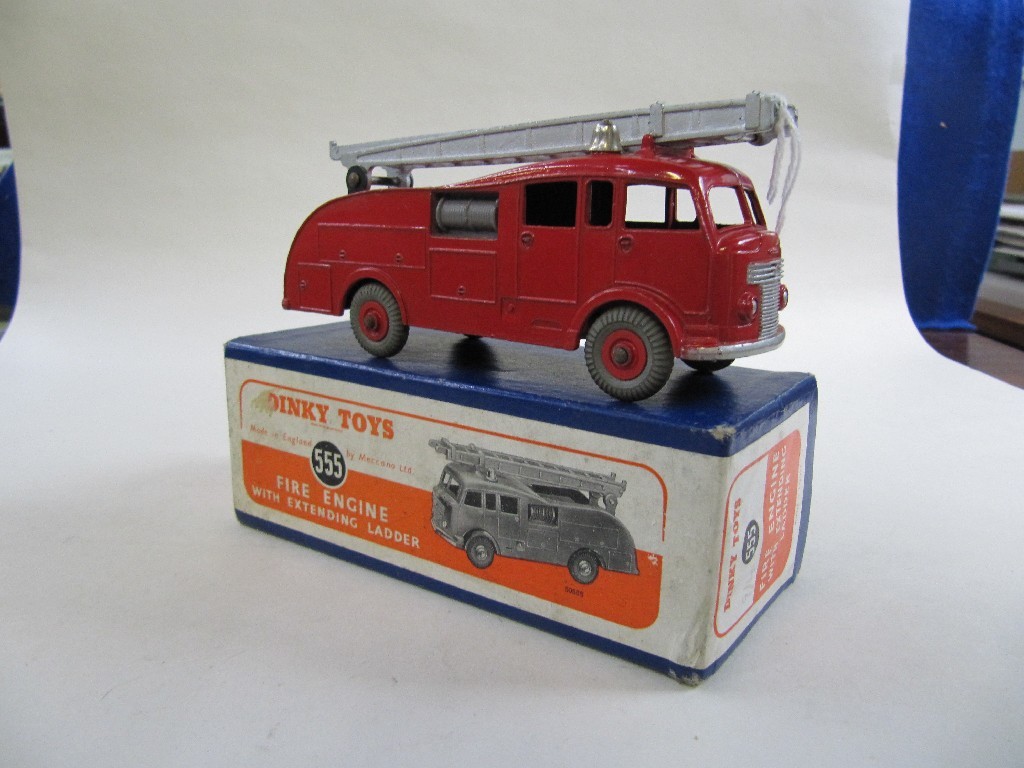 Appraisal: Dinky Fire Engine with extending ladder No in it's box