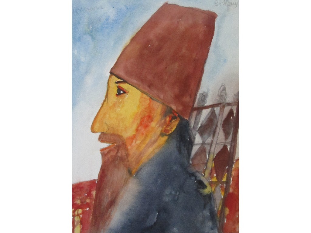 Appraisal: JOHN BELLANY RA HRSA b ISTANBUL Watercolour signed x cm