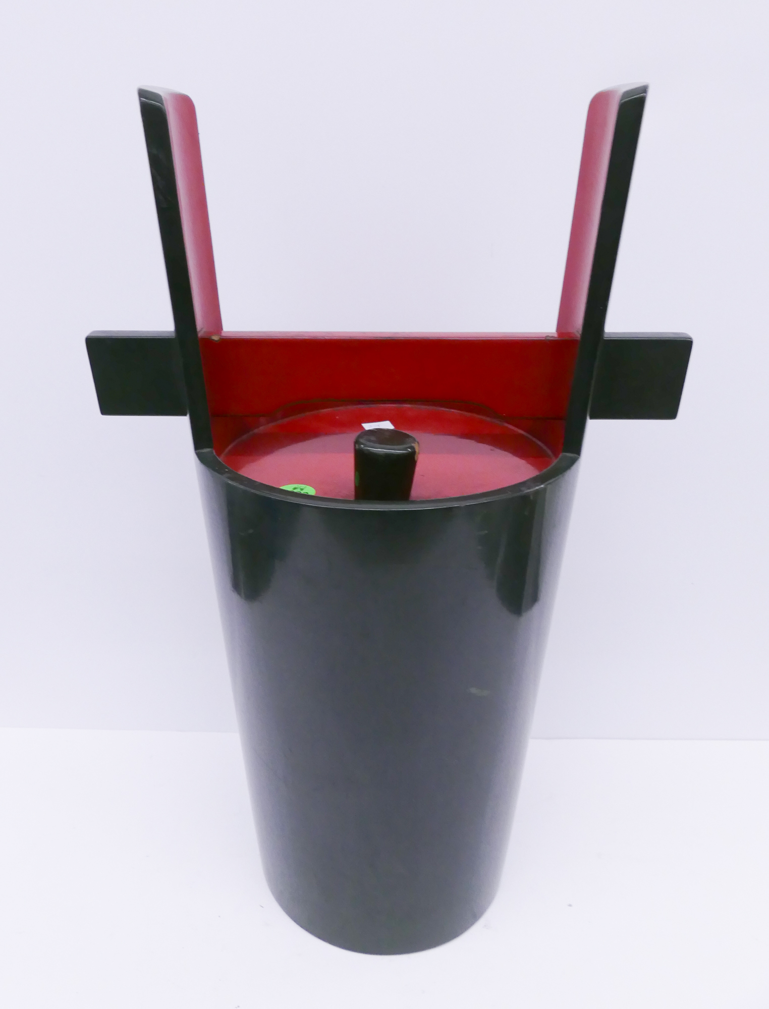 Appraisal: Old Japanese Lacquered Water Bucket- ''