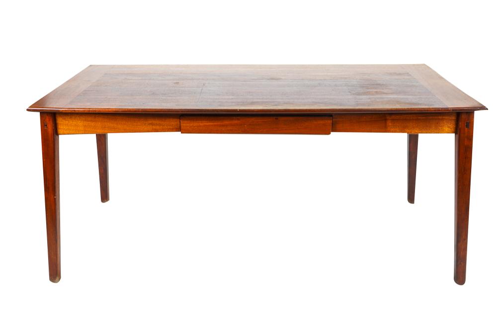 Appraisal: MID-CENTURY MODERN STYLE WRITING TABLECondition with areas of sun fading