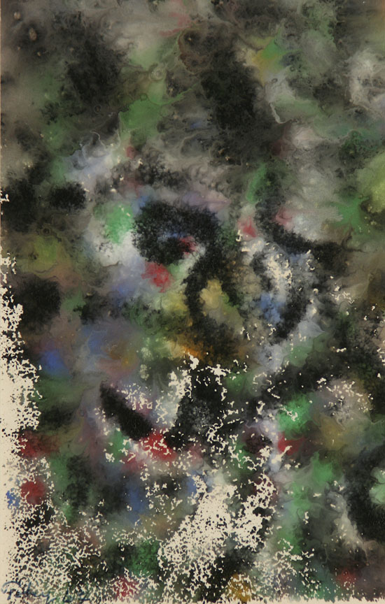 Appraisal: Mark Tobey American - Untitled Atmospheric Abstraction Signed Tobey and