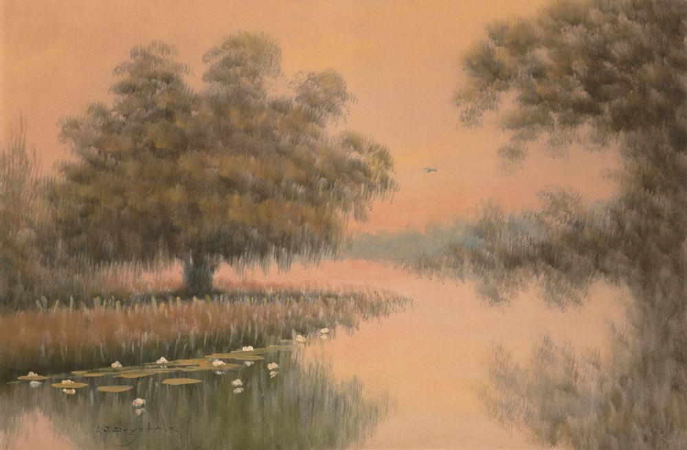 Appraisal: Alexander John Drysdale American New Orleans - Louisiana Bayou oil