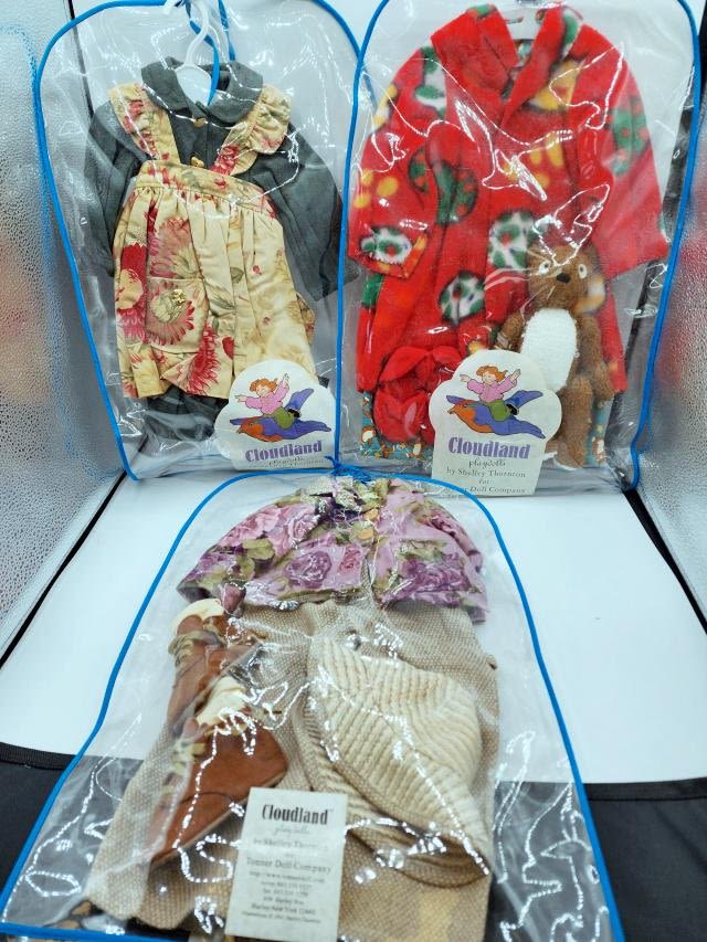 Appraisal: Cloudland Play doll Outfits Includes Slumberland ST Gardening ST and