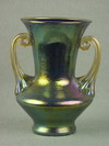 Appraisal: VASE - H FREE BLOWN ART GLASS VASE COBALT BLUE