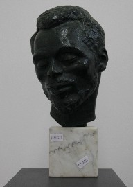 Appraisal: Benjamin Collins born Head of an African Man cast bronze