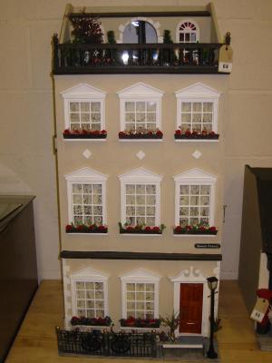 Appraisal: A late th century scratch built doll's house No B