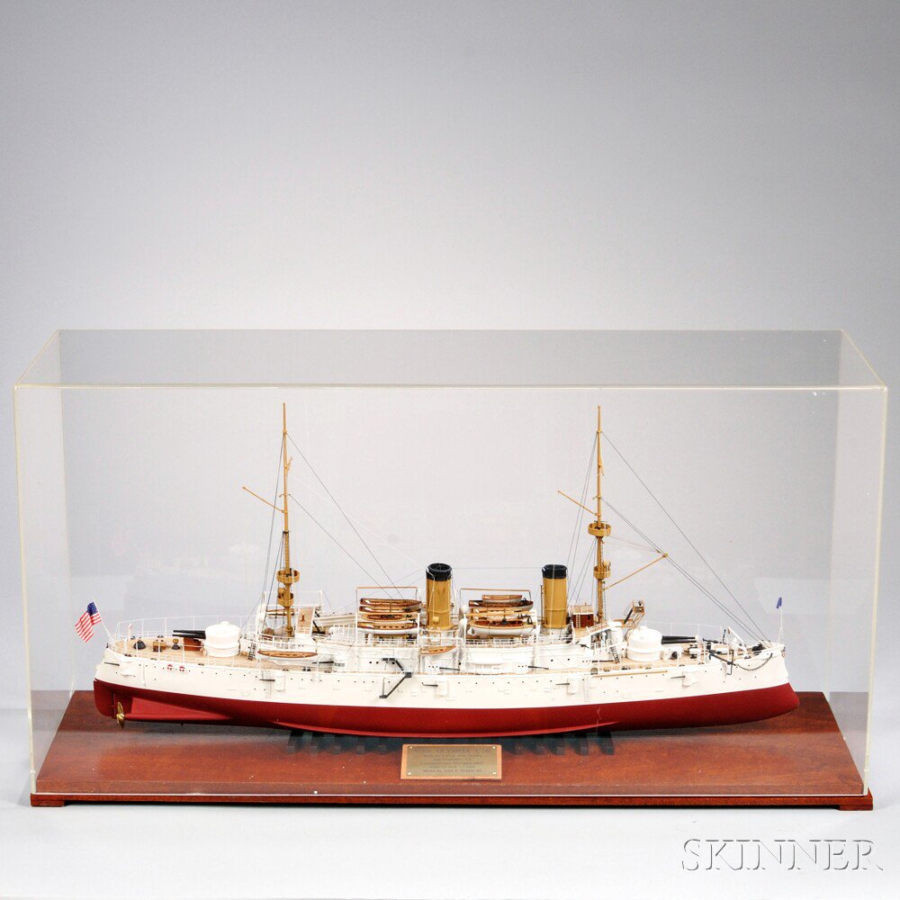 Appraisal: U S S Olympia C- Ship's Model by John D