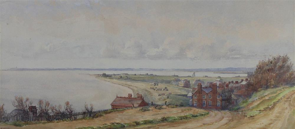 Appraisal: ALFRED WALTER WILLIAMS BRITISH - FELIXSTOWE MARCH Watercolor x in