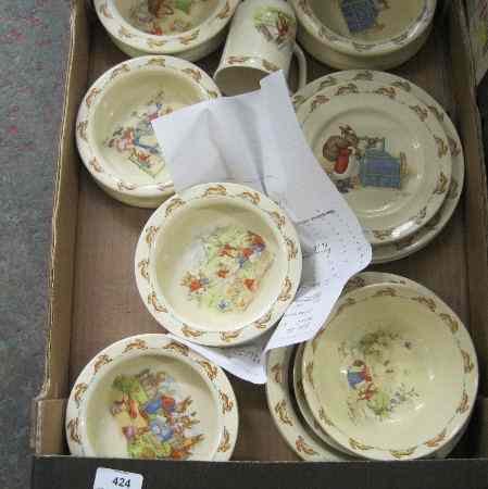 Appraisal: Royal Doulton Nurseryware comprising Cereal Bowls Mug Plates etc