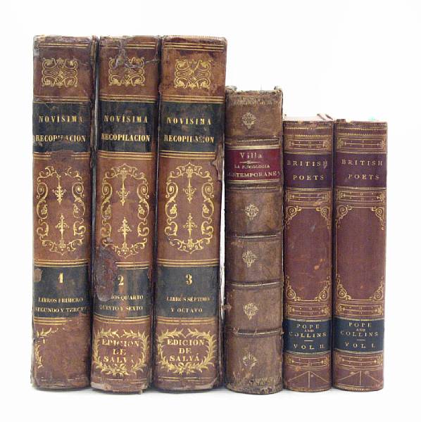 Appraisal: Bindings vols incl Ballard George Memoirs of Several Ladies of