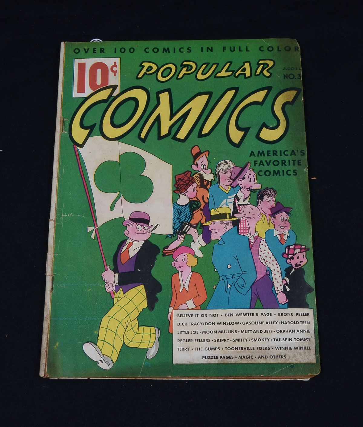 Appraisal: POPULAR COMICS NO APRIL April Popular Comics No having over