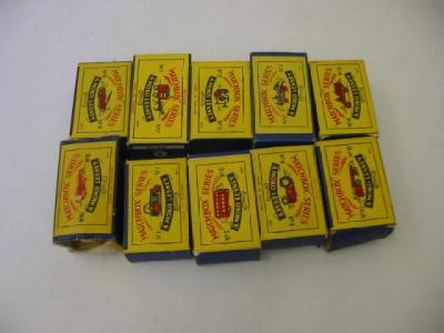 Appraisal: Matchbox Models Nos some boxes AF G-E