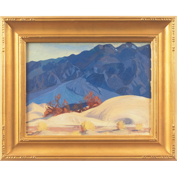 Appraisal: Jessie Hazel Arms Botke American - Paniment Mountains c oil