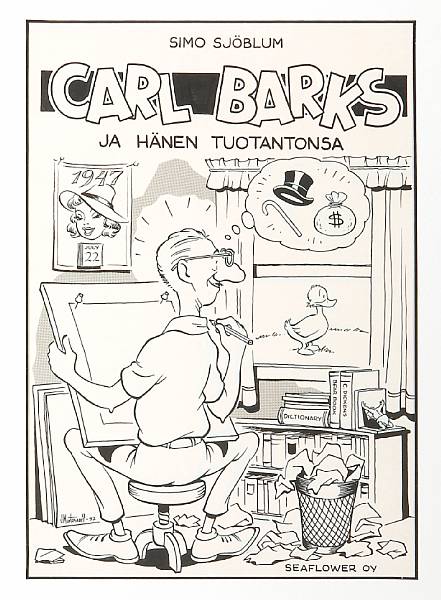 Appraisal: Jari Murtosaari - Original Artwork for Carl Barks Ja Hanen