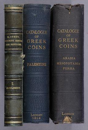 Appraisal: NUMISMATICS LARGE GROUP OF BOOKS ON COINS AND METALS Cohen