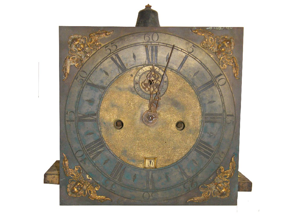 Appraisal: Interesting early eight day longcase clock the five pillar movement