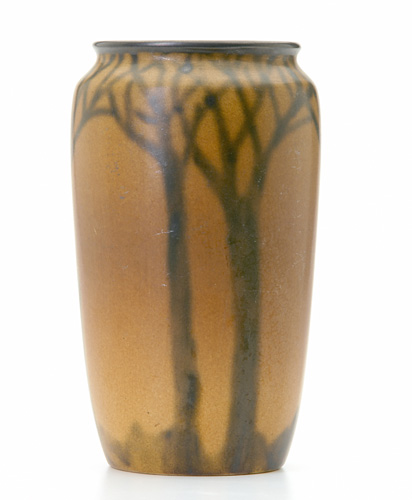 Appraisal: NORTH DAKOTA SCHOOL OF MINES Vase painted by M E