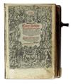 Appraisal: JOSEPHUS FLAVIUS Historien und B cher Title in red and