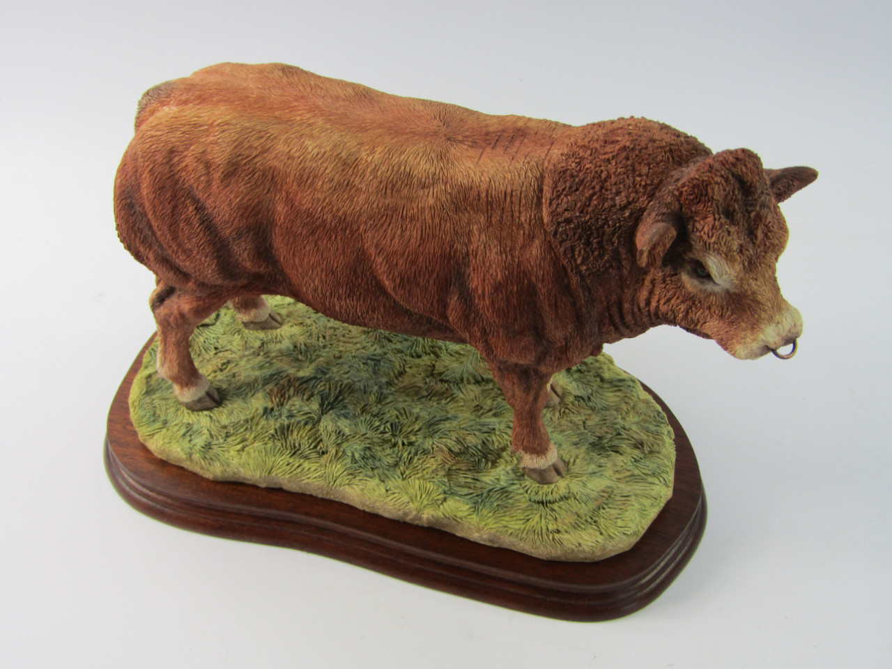 Appraisal: A Border Fine Arts matt Limousin bull figure Jack Crewdson