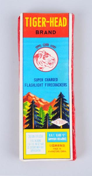 Appraisal: Tiger Head Pack Firecrackers Class Condition Excellent Size -