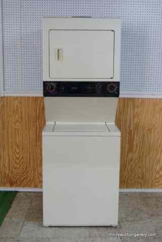 Appraisal: G E H D Washer Dryer Stack UnitFrom an estate