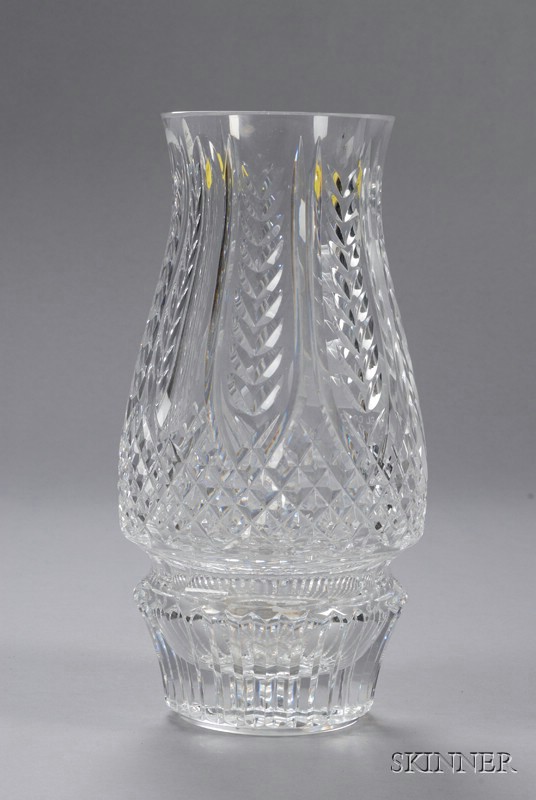 Appraisal: Waterford Crystal Michael Collins Vase Ireland produced as a prestige