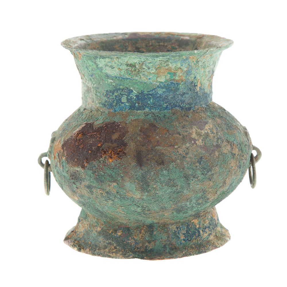 Appraisal: Chinese Archaic Manner Bronze Vessel in the Zhou manner with