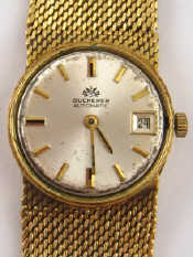 Appraisal: An carat gold lady's Omega wristwatch with integral carat gold