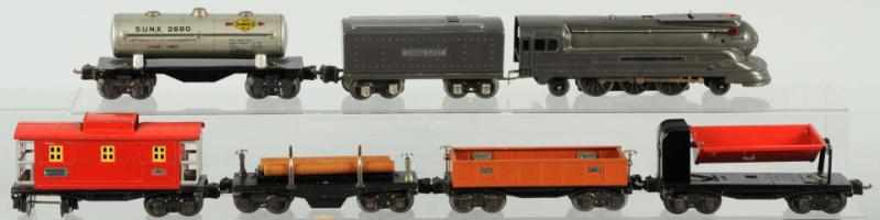 Appraisal: Lionel O- Gauge No Freight Train Set American Post-war Includes