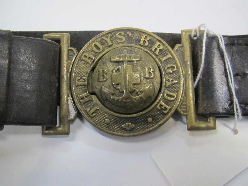 Appraisal: Old Boys Brigade belt