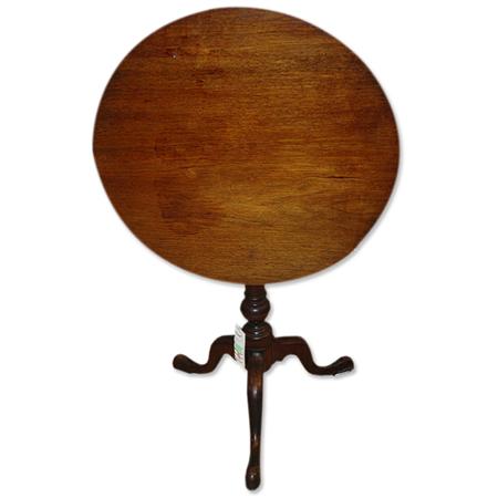 Appraisal: American Mahogany Tilt-Top Table Estimate -