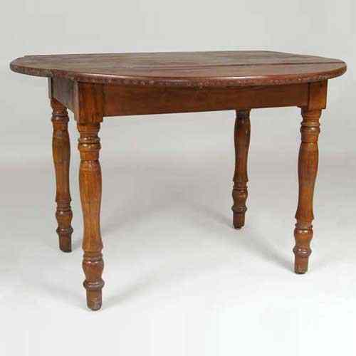 Appraisal: A French Provincial Louis Philippe Style Cherry Drop-Leaf Table circa