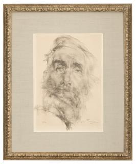 Appraisal: Nicolai Fechin ''Old Man With Beard'' signed in pencil lower