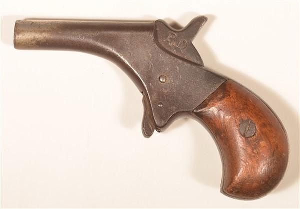 Appraisal: Extremely Rare Peter Derr Single Shot Pistol Extremely Rare Peter