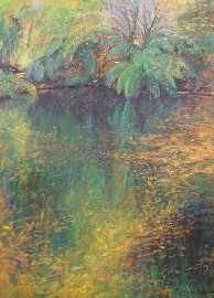 Appraisal: Brian Seidel born Rainforest Reflections oil on canvas signed and