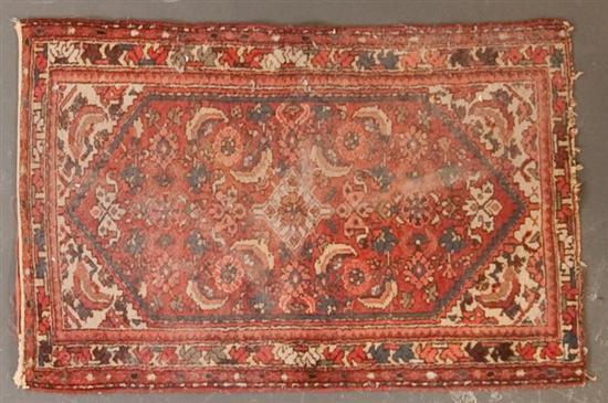 Appraisal: Hamadan rug Iran circa x