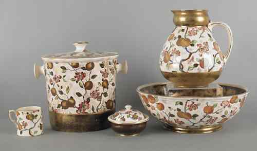 Appraisal: Doulton Burslem chamber set